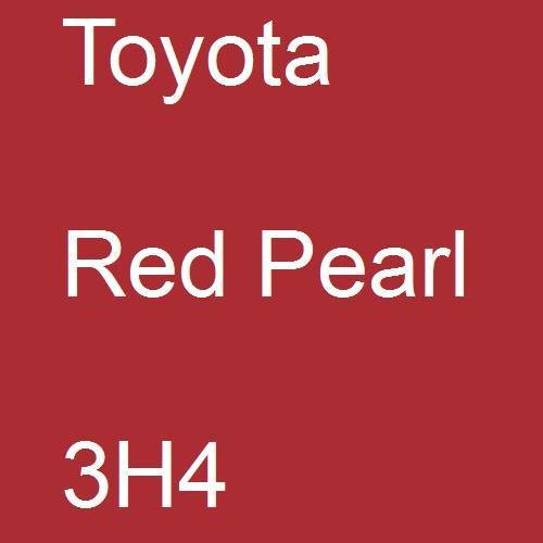 Toyota, Red Pearl, 3H4.